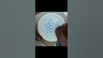 Create This Stunning Spirograph Design in Seconds! #simpalkharel #design #shorts