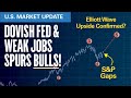 BULLS Spurred On By Dovish Fed & Weak Jobs Numbers | Elliott Wave S&P500 VIX Technical Analysis