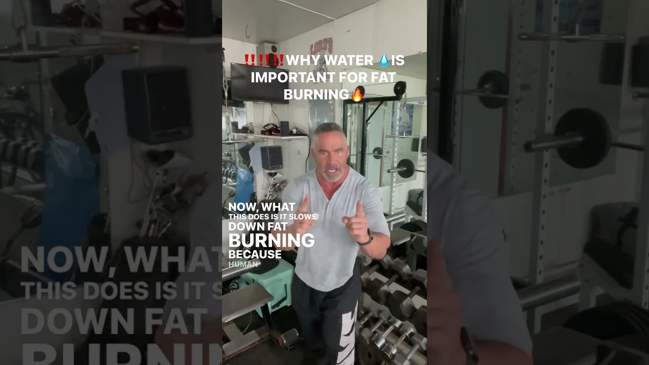 ‼️‼️‼️WHY WATER 💧IS IMPORTANT FOR FAT BURNING🔥