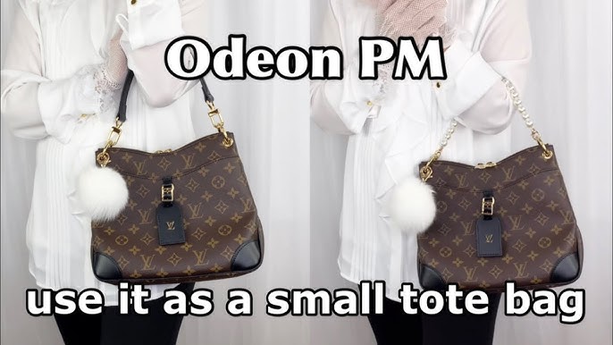 Louis Vuitton Odeon Monogram MM REVIEW- What fits inside? Mod shots 