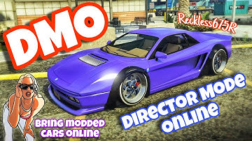 DMO 🚘 DIRECTOR MODE ONLINE NEW DLC 💯 Custom Modded Cars 🔥 GTA5 Glitch PS4 Tutorial 😎 Save Wizard GTA