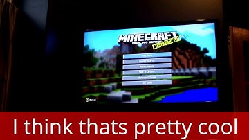 Weird Splash TEXT in minecraft