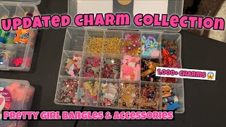 Updated Charm Collection | 1,000 + Charms 😱💕 | Pretty Girl Bangles