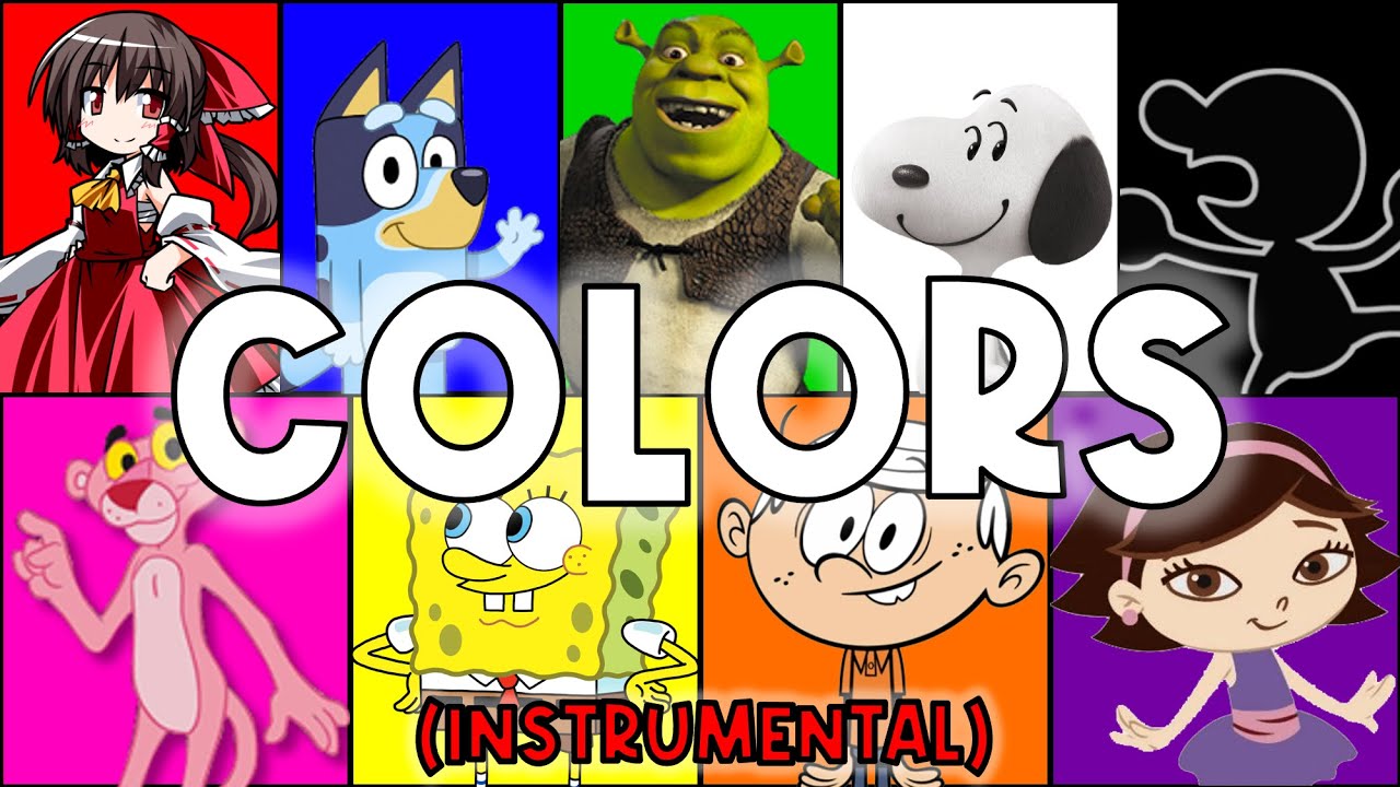 Nick Jr's Colors Song with My Favorite Characters (My Version ...