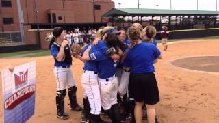 Softball Wins MVC Tournament