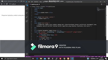 Logika Fuzzy menggunakan Bahasa Pemprograman PHP & Html