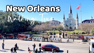 New Orleans French Quarter walking tour 2023 / New Orleans 4K / Louisiana