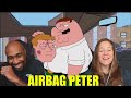 PETER AN AIRBAG | Family Guy Funniest Moments Reaction