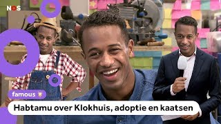 Klokhuis-presentator Habtamu beantwoordt vragen van kinderen