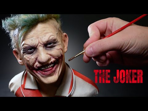 Joker Sculpture Timelapse - The Batman (Deleted Scene)