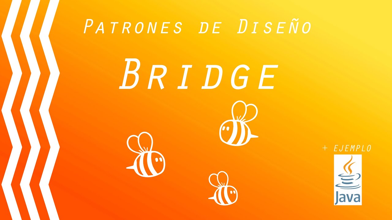 Bridge - Patrones de Diseño + Ejemplo en JAVA - YouTube