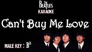 Cant Buy Me Love karaoke The Beatles Male Key Bb