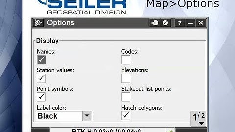 Trimble Access GS Map 3 of 4 - Options_Nov2017
