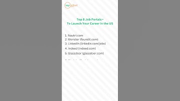 Top 10 Job Portals in US.