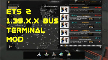Bus Terminal Mod for ETS 2 1.35.X.X