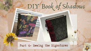 Creating a Handmade Junk Journal Book of Shadows- Part 4