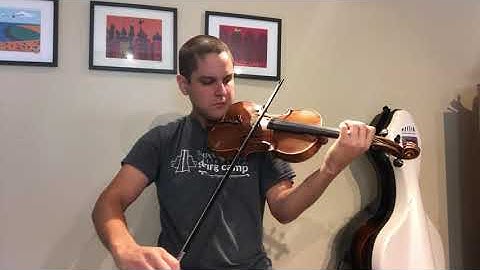 Violin - one octave scales going up the circle of fifths