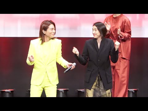 氷川きよしサプライズ登場で熱唱！天海祐希がノリノリでダンス披露　映画『老後の資金がありません！』完成披露プレミアイベント