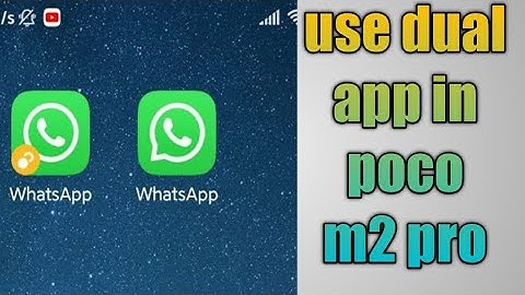 how to use dual app in poco m2 pro | poco m2 pro dual app settings