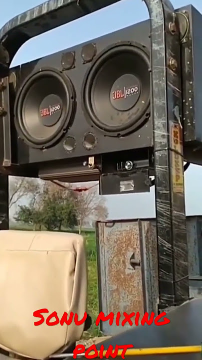 JBL Speaker Tractor Bass Checking Dj jamba 84 remix songs|| 2022 #short