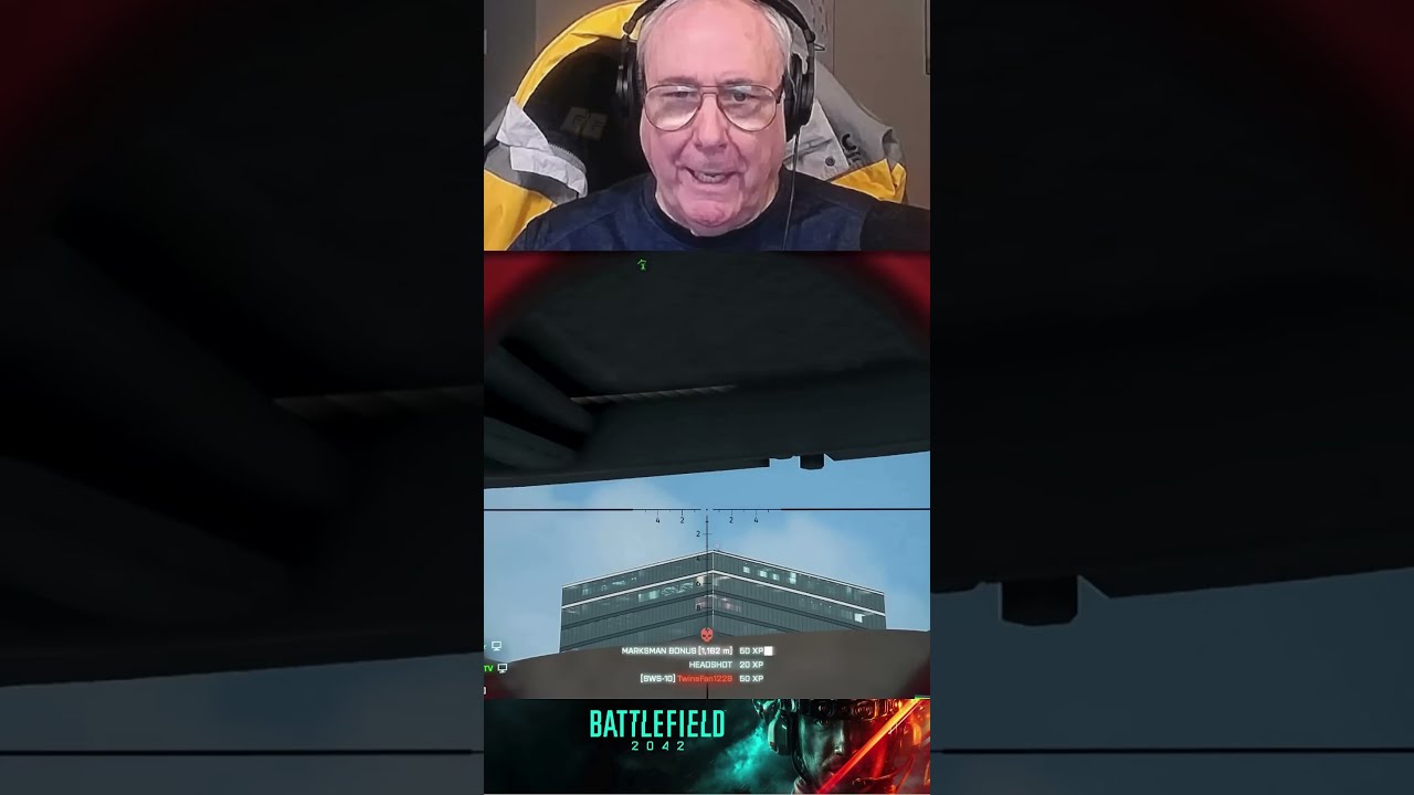 Vietnam Veteran Is A Sniper In The Game With Grndpagaming Battlefield Roccat Has Amazing Products