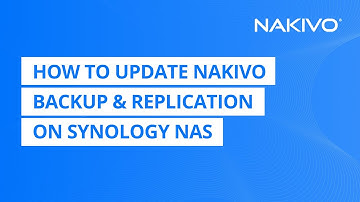 How to Update NAKIVO Backup & Replication on Synology NAS