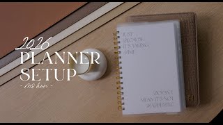 Ms Hun 2026 Planner Setup | Half Letter Discbound + MO1P Spiral Notebook