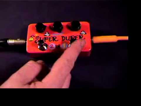 Z.VEX Vexter Super Duper 2in1 Guitar Pedal - YouTube