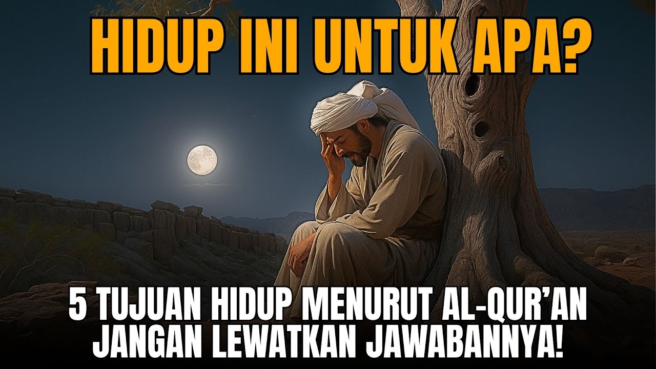 Hidup Ini Untuk Apa? 5 Tujuan Hidup Menurut Al-Qur'an yang akan Mengubah Hidupmu | Suara Hikmah