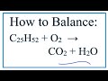 Balancing Chemical Equations Concepts