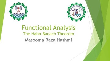 The Hahn-Banach theorem (Part 2)