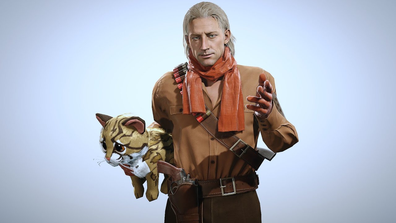 Metal Gear Online 3 Revolver Ocelot doing Revolver Ocelot things