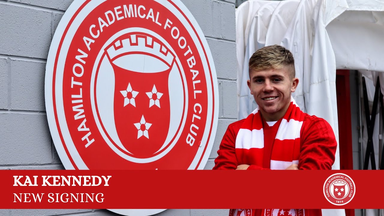 REACTION 📺 | New signing Kai Kennedy speaks to AcciesTV after securing his loan move to Accies