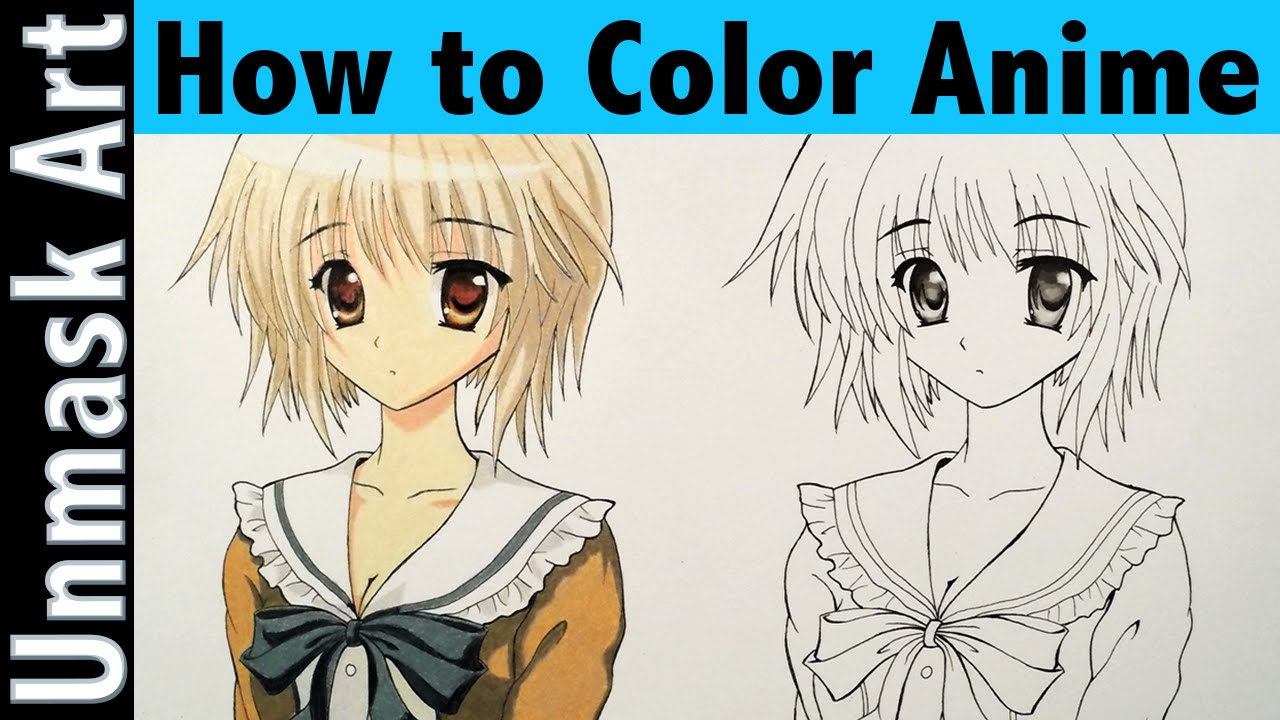 Easy! How to color like an Anime.