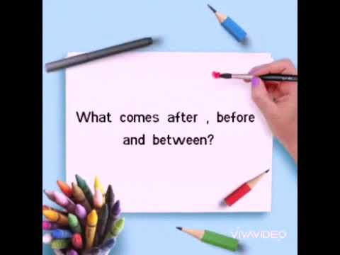 What comes after before between? - YouTube