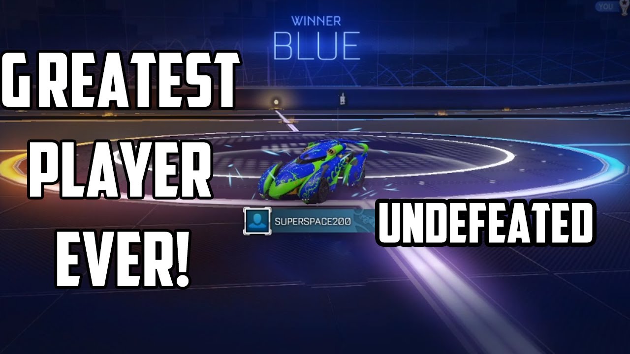I can't stop winning (Rocket league)
