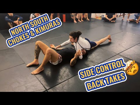 Masterskya BJJ NYC - Attacking from Side Control & North South - YouTube