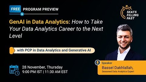 How to Use Gen AI for Data Analysis | Generative AI for Data Analytics | Generative AI | Simplilearn