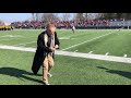 November 16 2019  monon bell coin tosser ken owen practices his technique