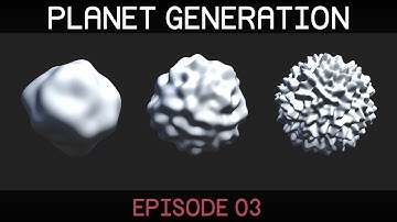 [Unity] Procedural Planets (E03: layered noise)