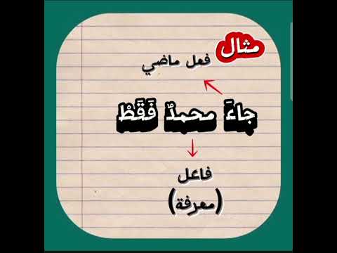 إعراب كلمة فقط