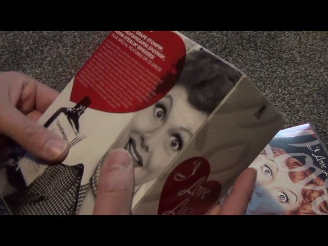 I Love Lucy: The Complete Series DVD Unboxing - YouTube