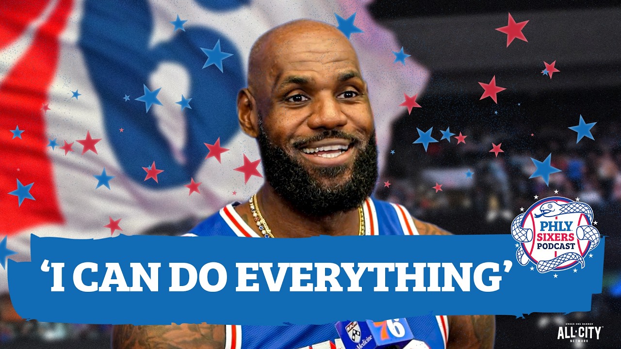 LeBron James Arrives In Philly And ALL Our Sixers Media Day Takeaways