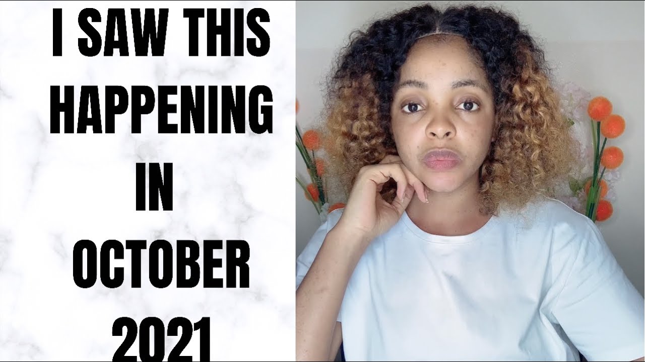 WHAT GOD SHOWED ME CONCERNING OCTOBER 2021