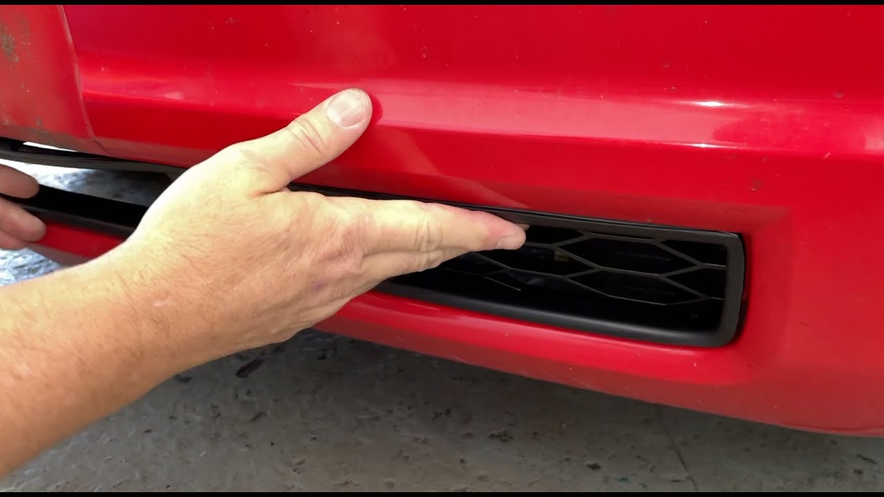 How To Install Lower Front Grille On A 2005-2009 Ford Mustang