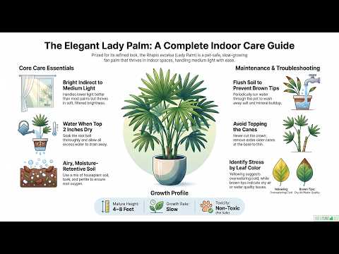 Complete Lady Palm Care Guide