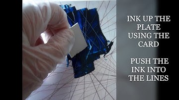 DRYPOINT/MONOTYPE PRINTMAKING WORKSHOP WITH ARTIST ANNIE FFORDE WITH INKERS "INKERWOVEN" PROJECT