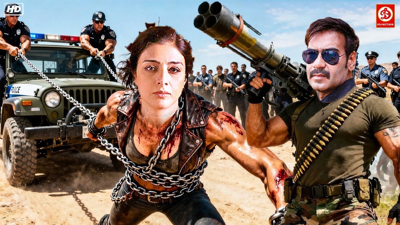 अजय देवगन, तब्बू & अमरीश पुरी की धमाकेदार एक्शन मूवी Ajay Devgan, Tabu, Amrish Puri, Vs Johnny Lever
