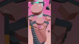 STACK FALL GAME 😮 #stackfallgame #shortvideo #shortsviral #games #shorts #subscribe screenshot 5