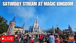 🔴 Live: Saturday All Day Stream at Magic Kingdom for Rides and Happily Ever After! - 05/18/24